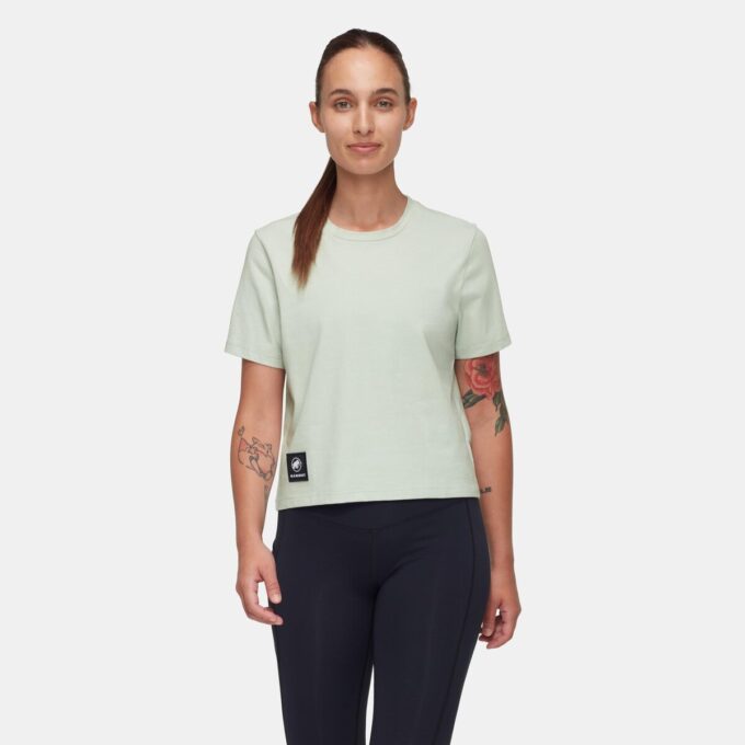 Massone T-Shirt Cropped Women Patch